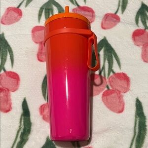Starbucks Pink and Orange Tumbler